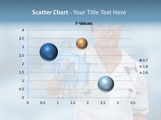 Medical Lab Female PowerPoint Template