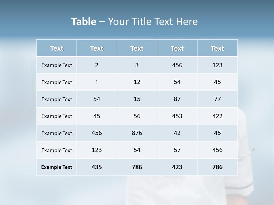 Medical Lab Female PowerPoint Template