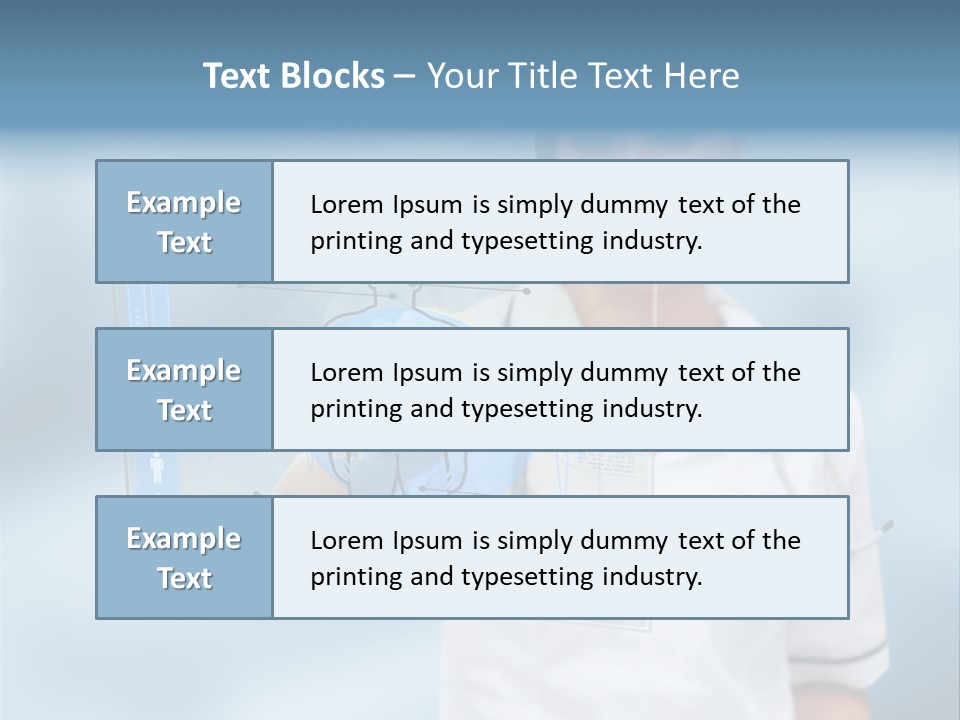 Medical Lab Female PowerPoint Template
