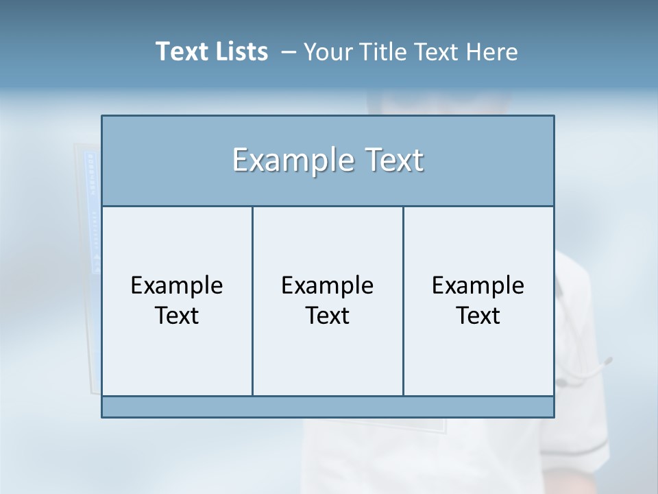 Medical Lab Female PowerPoint Template