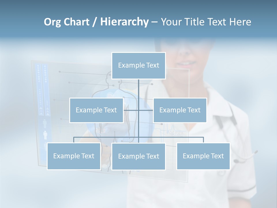 Medical Lab Female PowerPoint Template