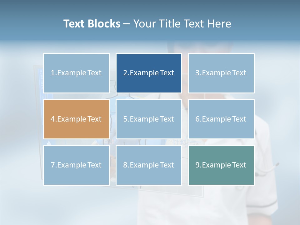 Medical Lab Female PowerPoint Template