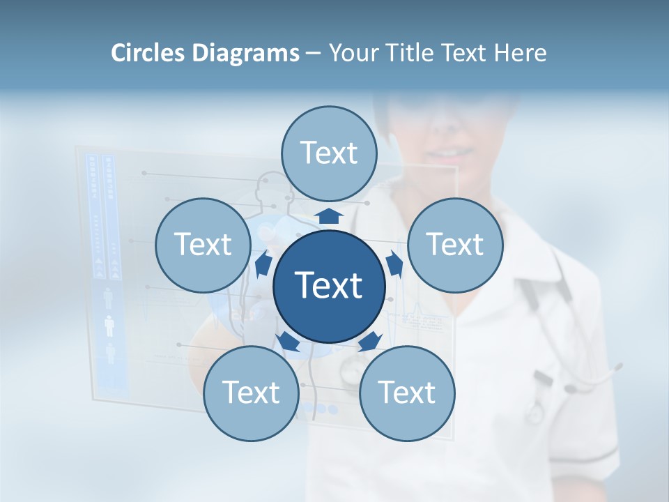 Medical Lab Female PowerPoint Template