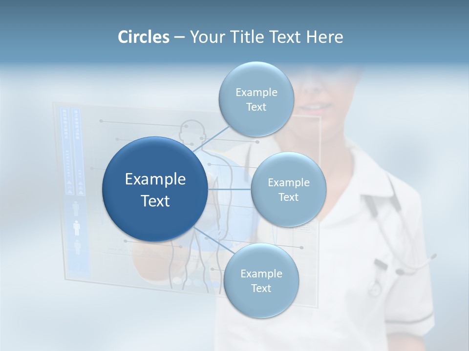 Medical Lab Female PowerPoint Template