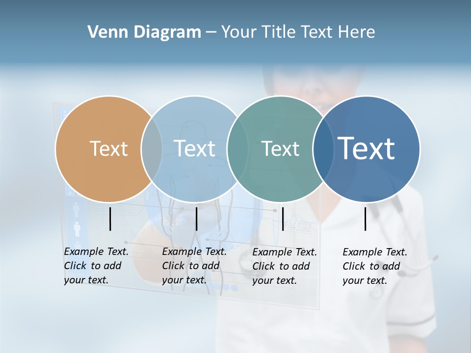 Medical Lab Female PowerPoint Template