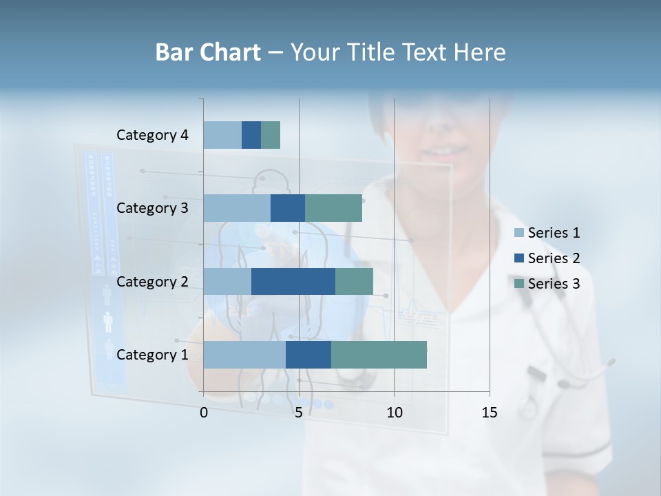 Medical Lab Female PowerPoint Template