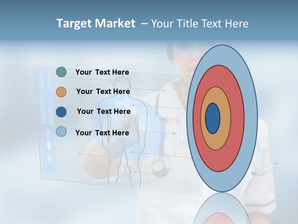 Medical Lab Female PowerPoint Template