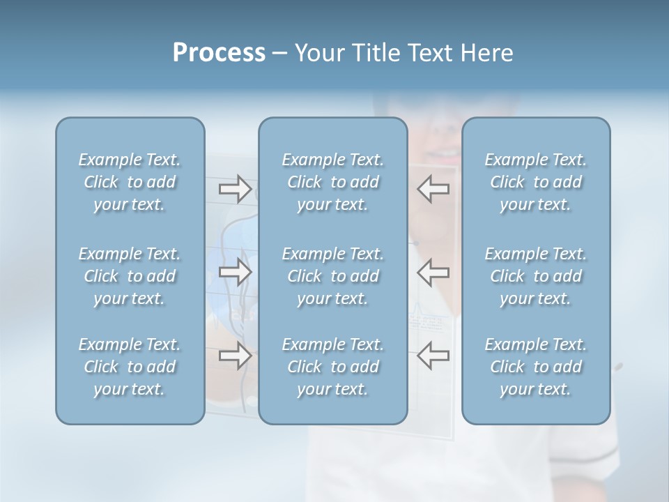 Medical Lab Female PowerPoint Template
