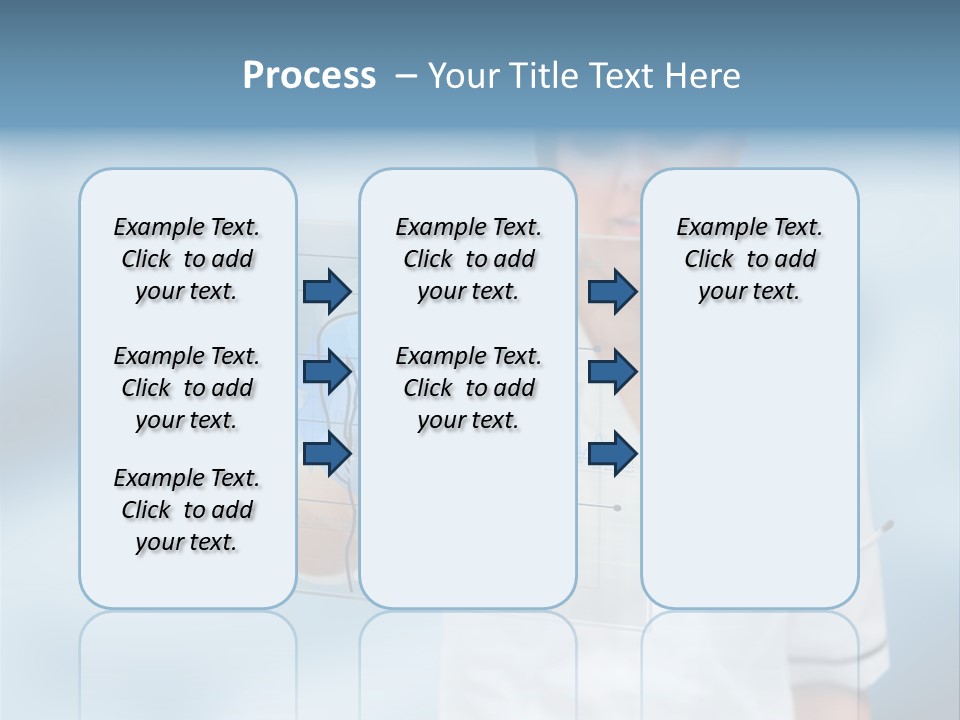 Medical Lab Female PowerPoint Template