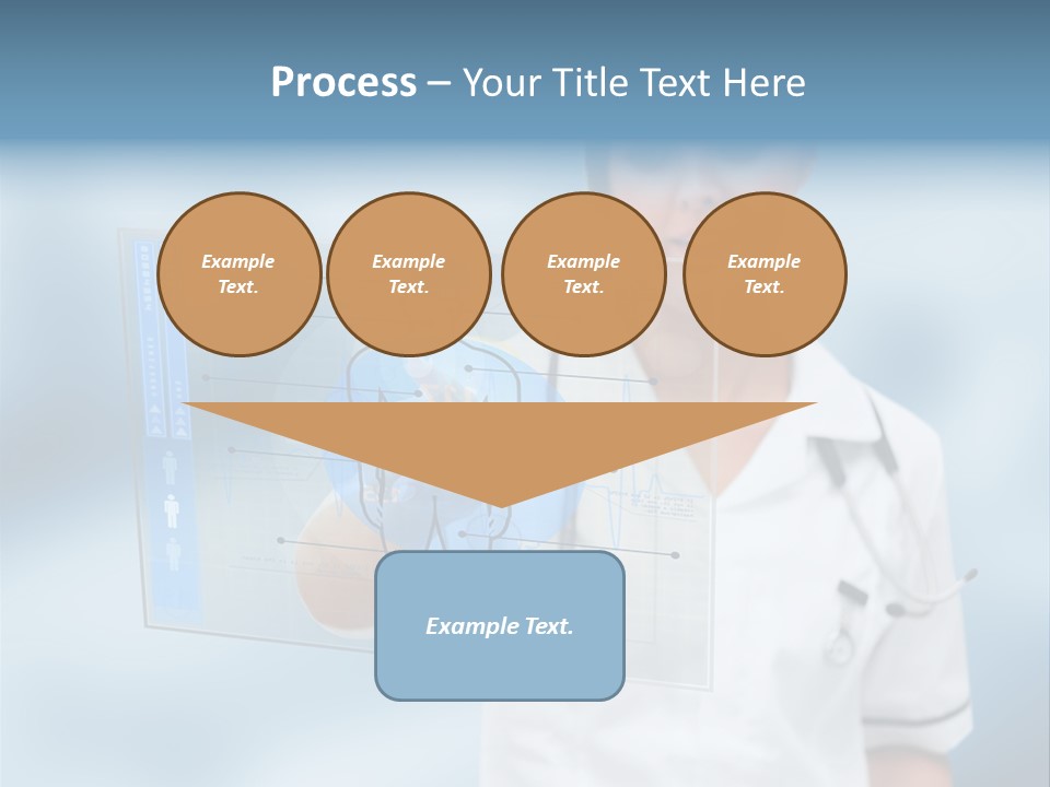 Medical Lab Female PowerPoint Template