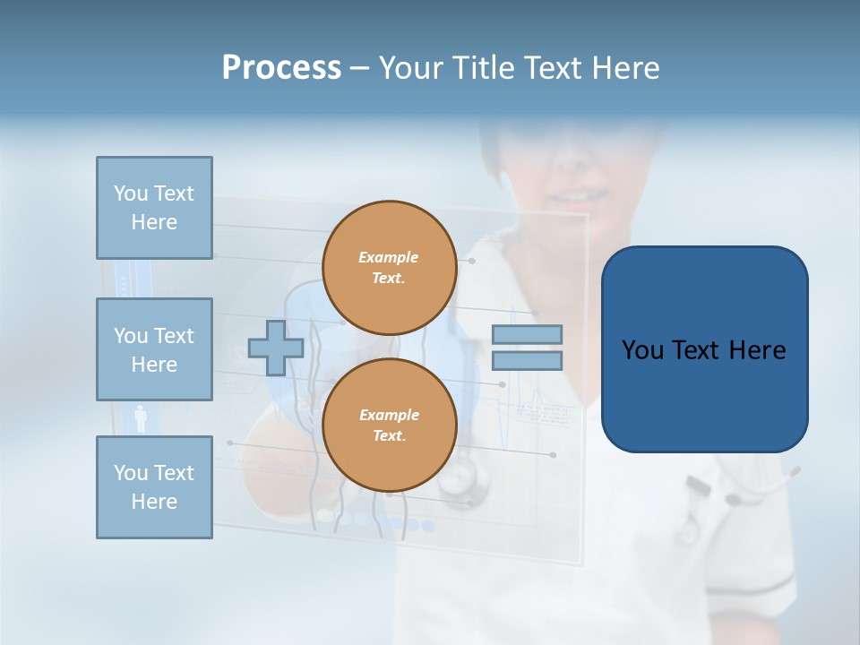 Medical Lab Female PowerPoint Template