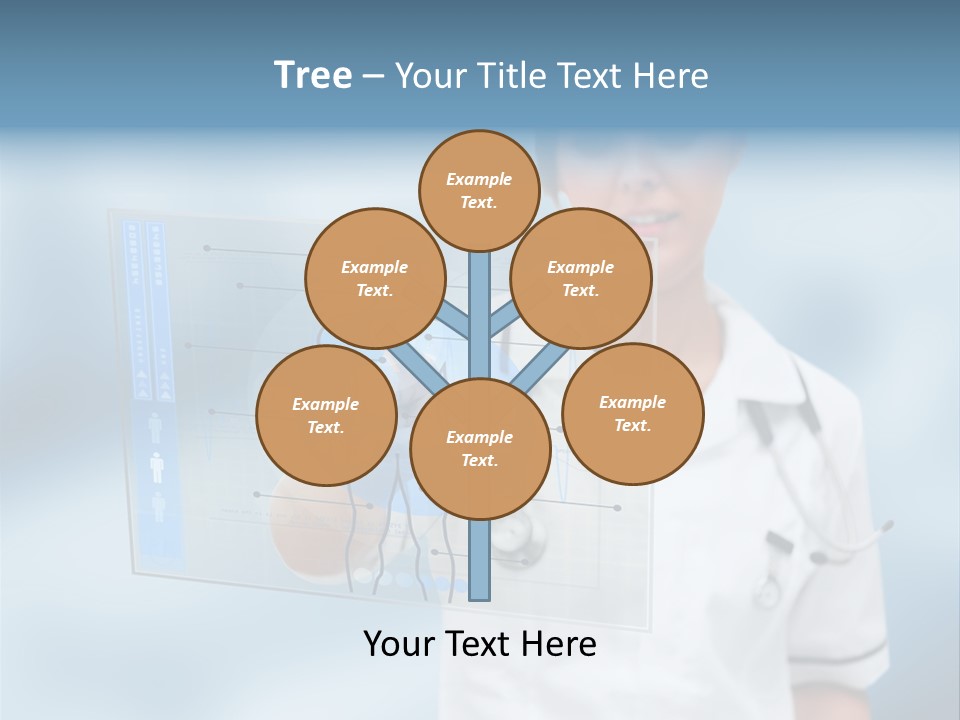 Medical Lab Female PowerPoint Template
