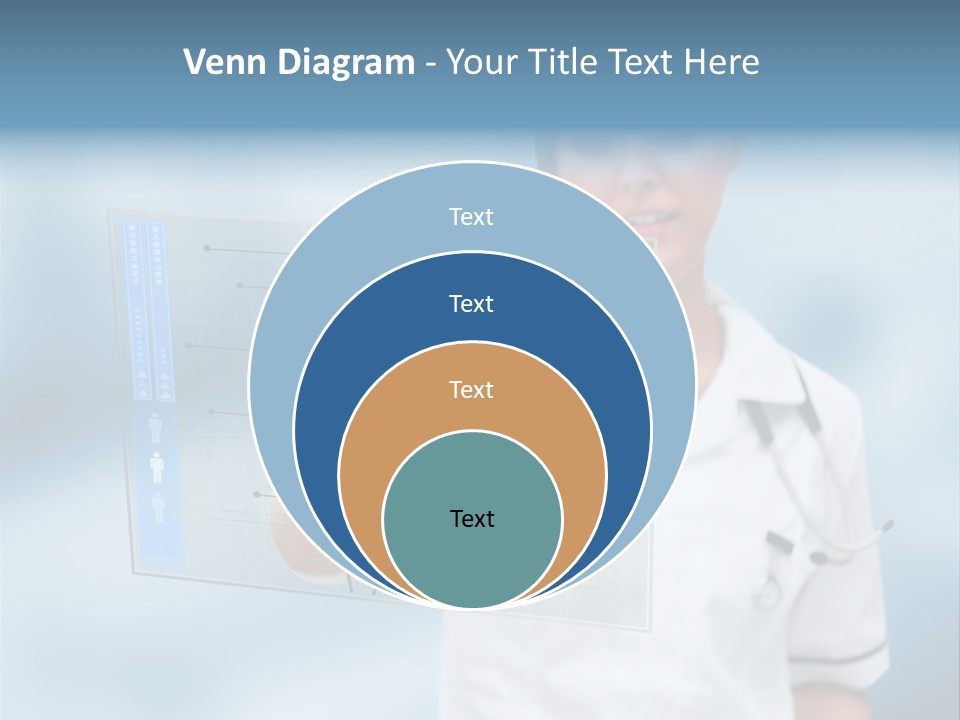 Medical Lab Female PowerPoint Template