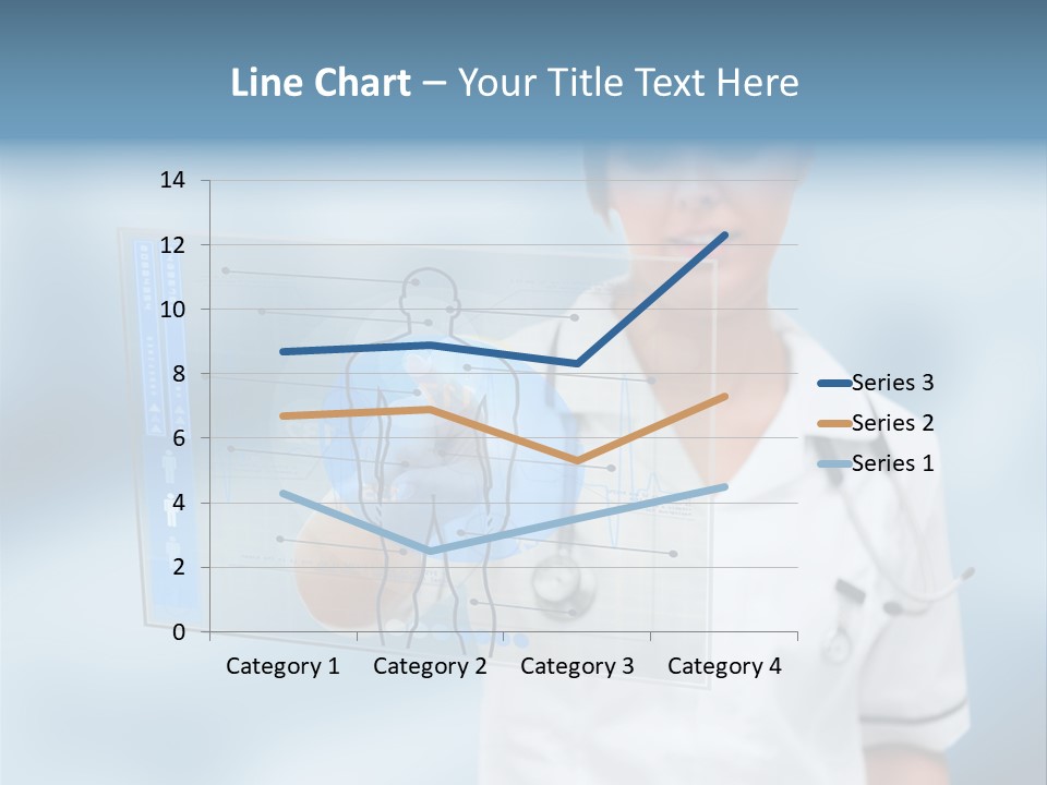 Medical Lab Female PowerPoint Template