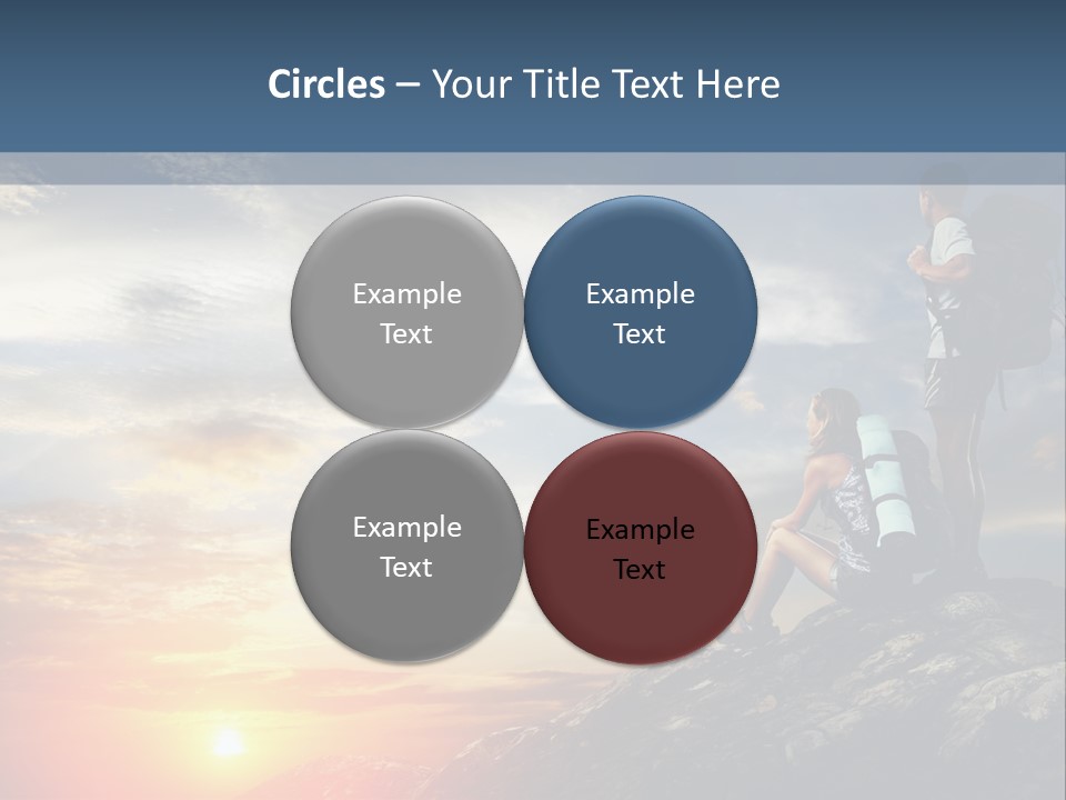 Happy Hiking Hike PowerPoint Template