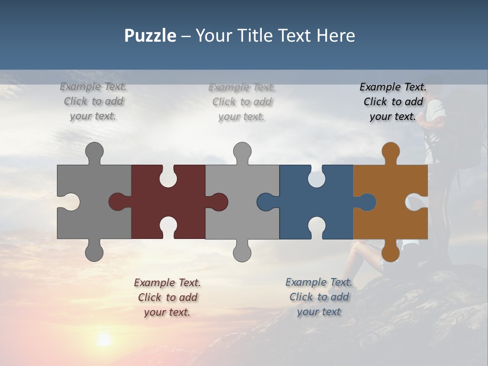 Happy Hiking Hike PowerPoint Template