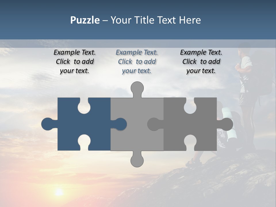 Happy Hiking Hike PowerPoint Template