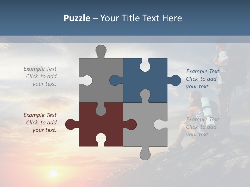 Happy Hiking Hike PowerPoint Template