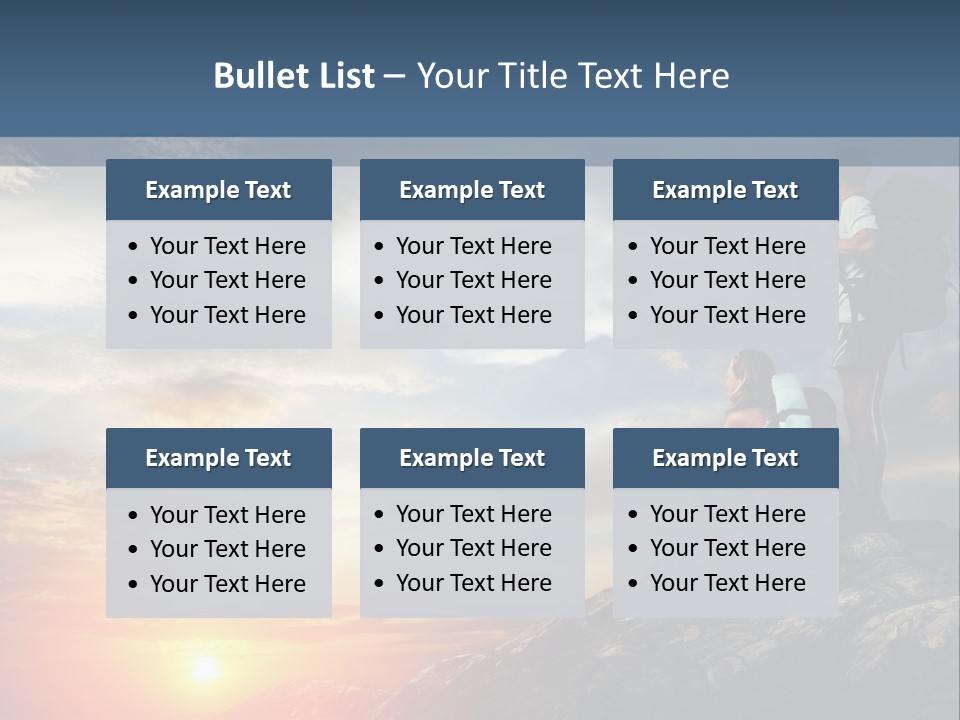 Happy Hiking Hike PowerPoint Template