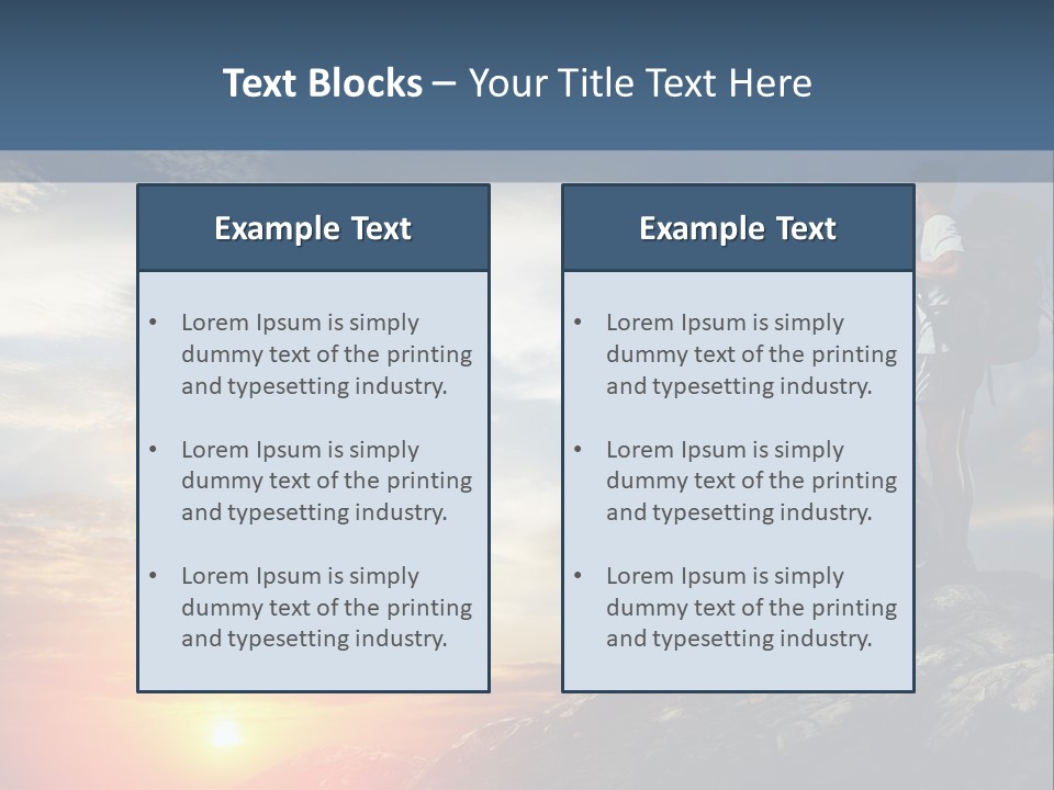 Happy Hiking Hike PowerPoint Template