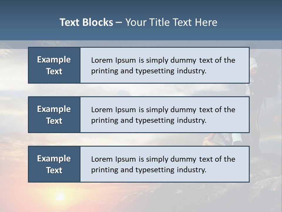 Happy Hiking Hike PowerPoint Template