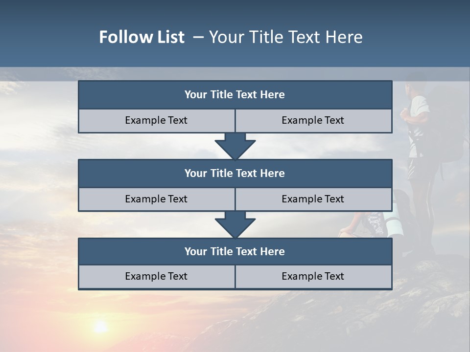 Happy Hiking Hike PowerPoint Template
