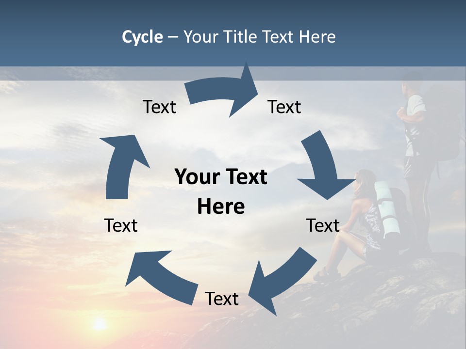 Happy Hiking Hike PowerPoint Template