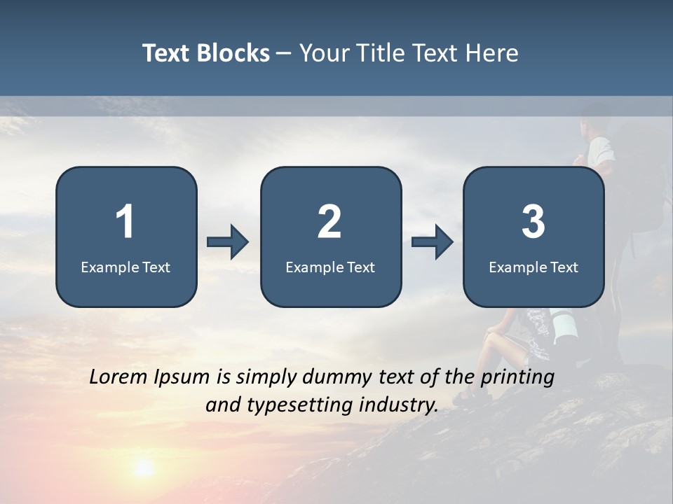 Happy Hiking Hike PowerPoint Template