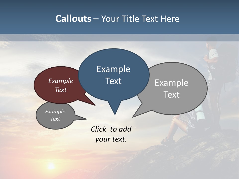 Happy Hiking Hike PowerPoint Template