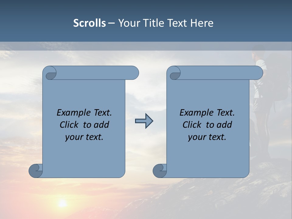 Happy Hiking Hike PowerPoint Template