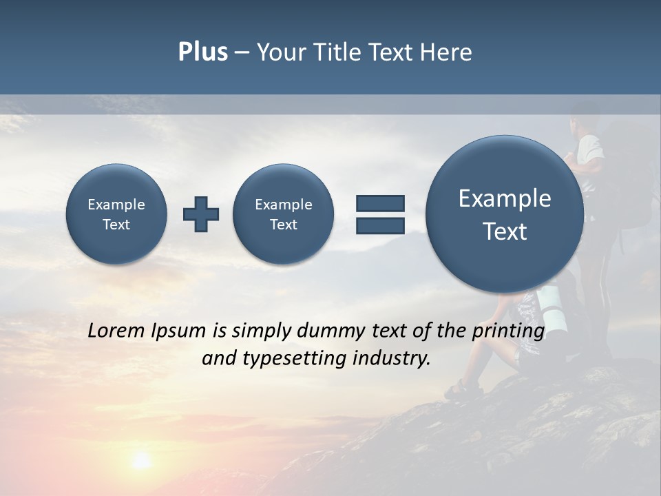 Happy Hiking Hike PowerPoint Template