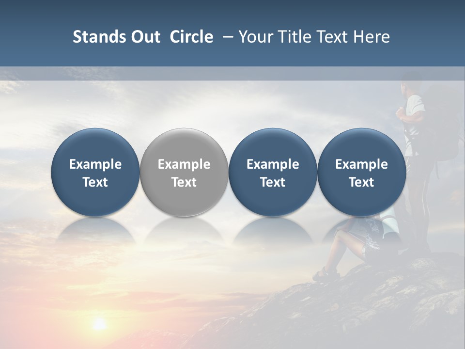 Happy Hiking Hike PowerPoint Template