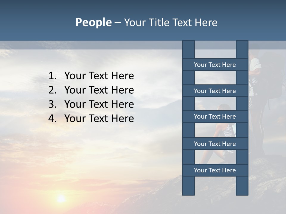 Happy Hiking Hike PowerPoint Template