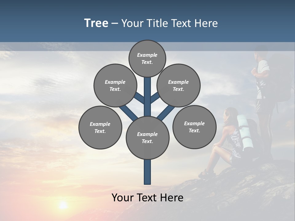 Happy Hiking Hike PowerPoint Template