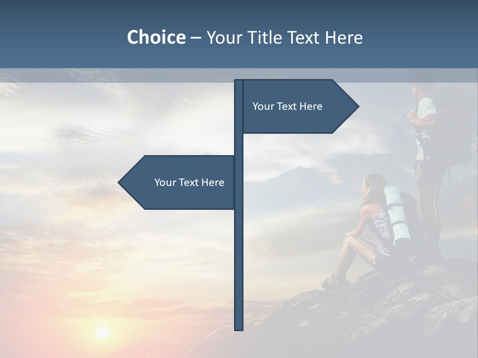 Happy Hiking Hike PowerPoint Template