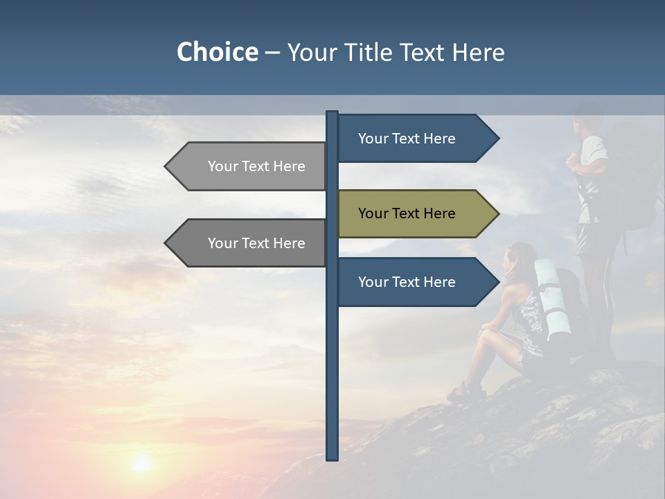 Happy Hiking Hike PowerPoint Template