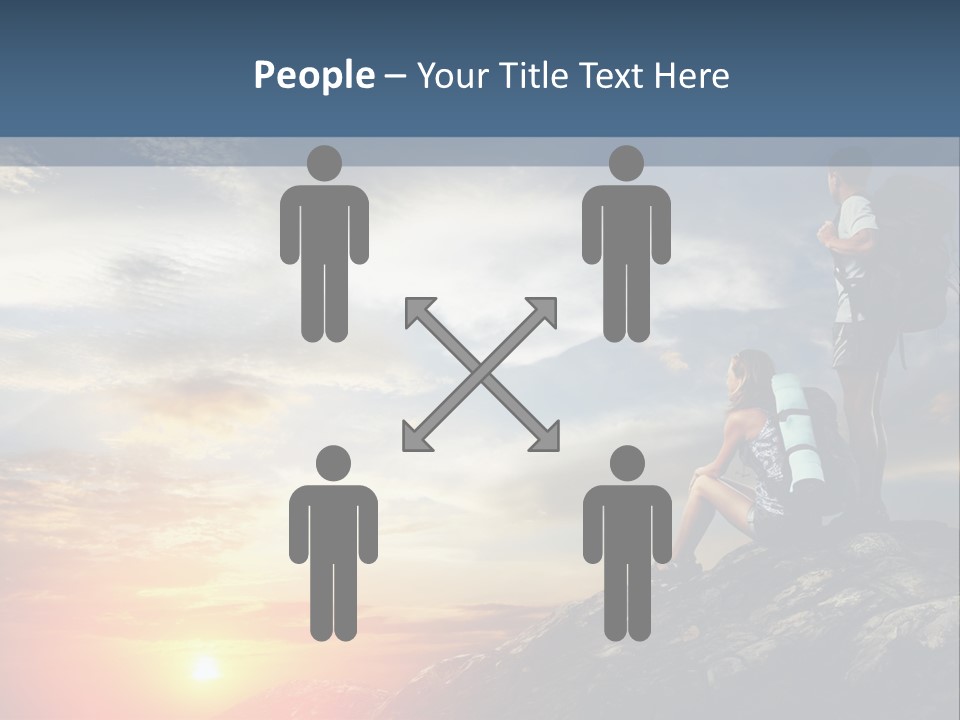 Happy Hiking Hike PowerPoint Template