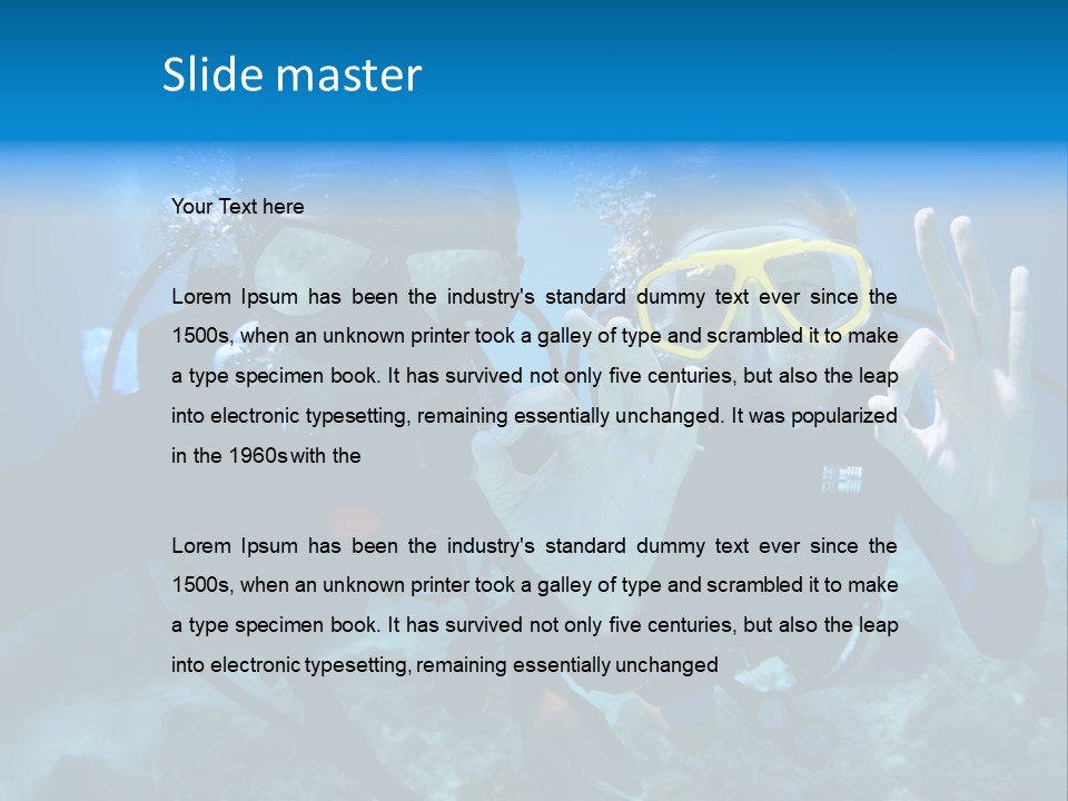 Beneath Human Regulator PowerPoint Template