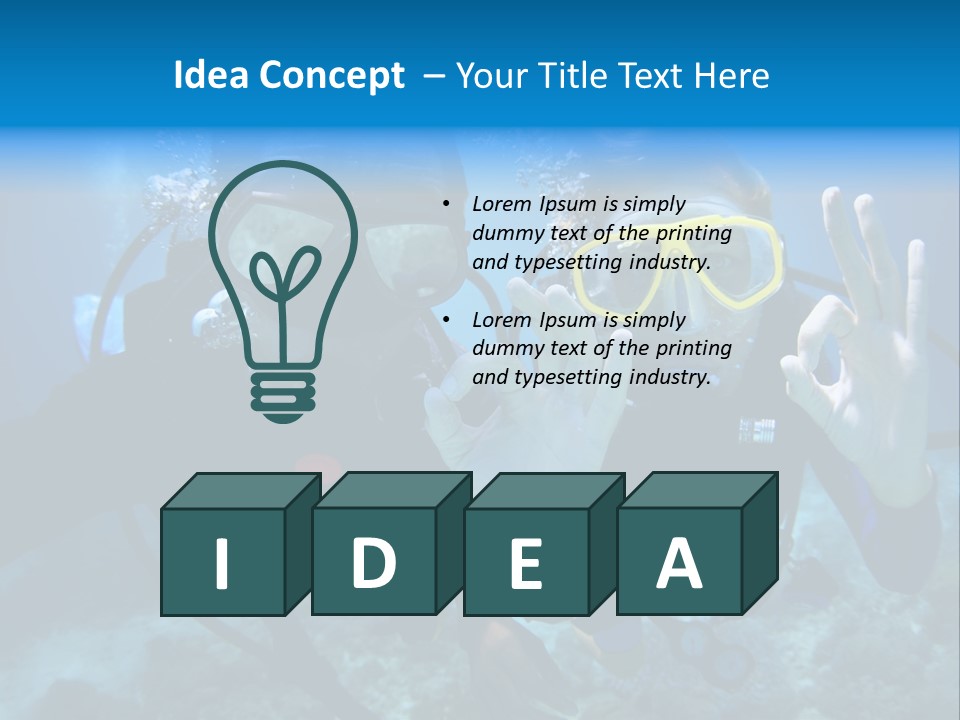 Beneath Human Regulator PowerPoint Template