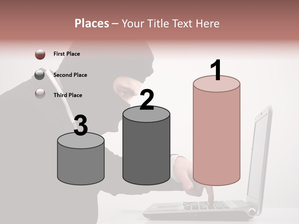 Digital Hacking Safety PowerPoint Template