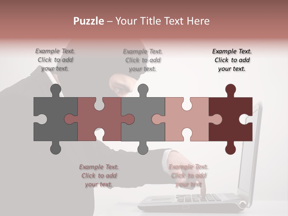 Digital Hacking Safety PowerPoint Template