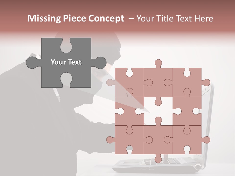 Digital Hacking Safety PowerPoint Template