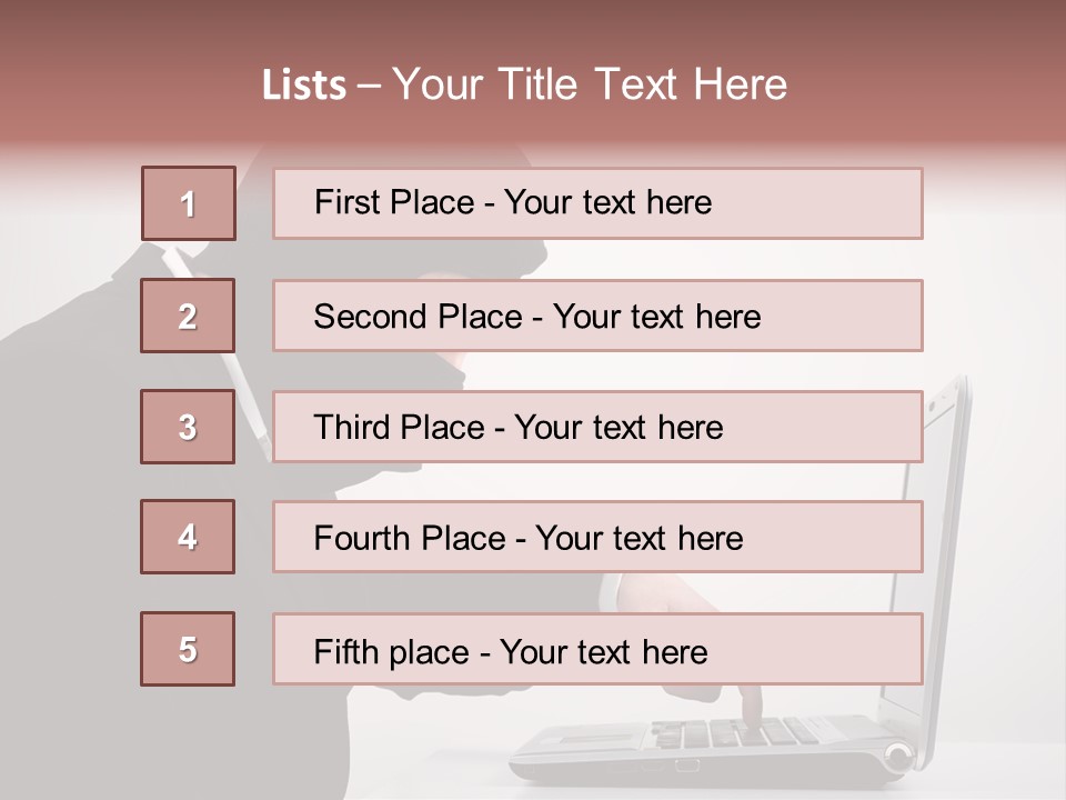 Digital Hacking Safety PowerPoint Template