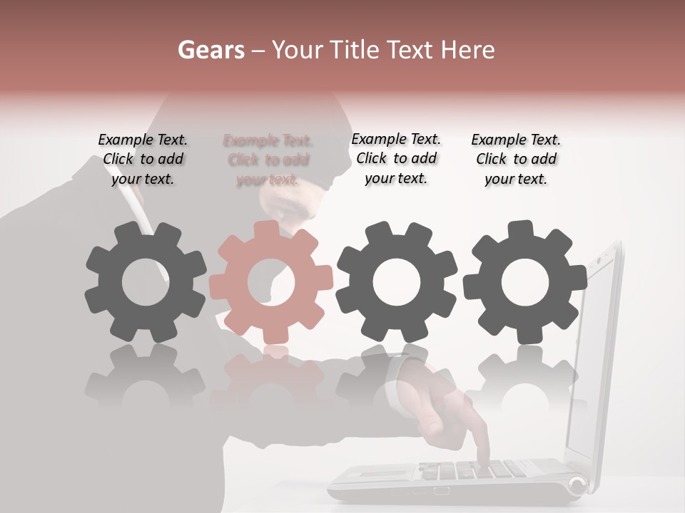 Digital Hacking Safety PowerPoint Template