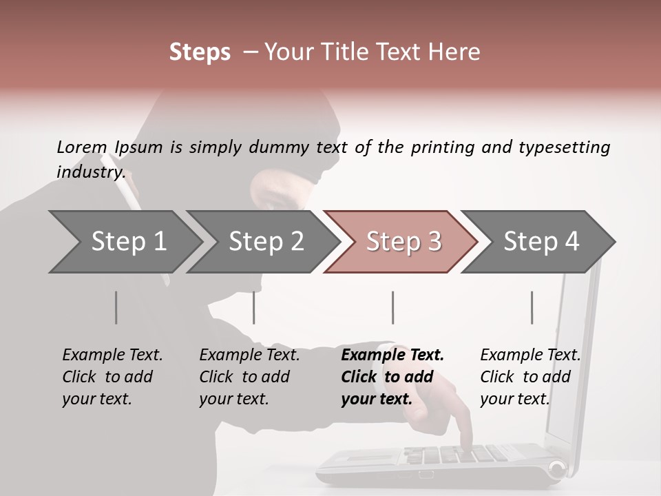 Digital Hacking Safety PowerPoint Template