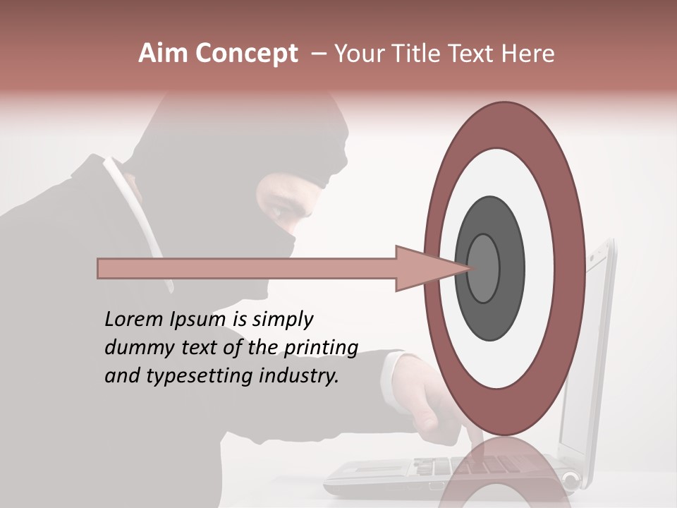 Digital Hacking Safety PowerPoint Template