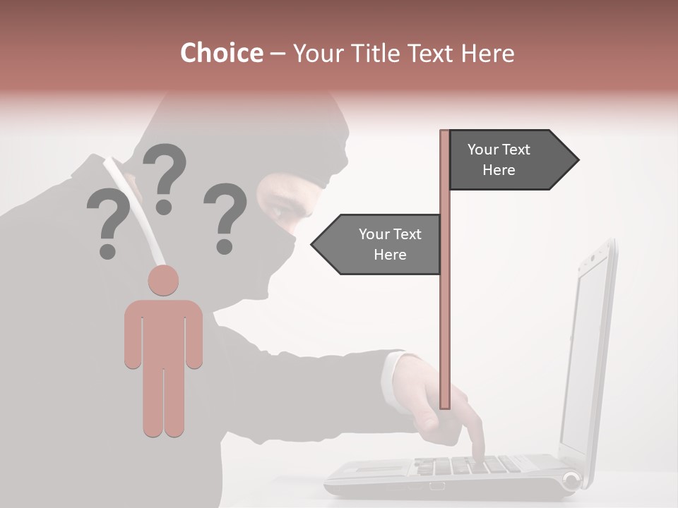 Digital Hacking Safety PowerPoint Template