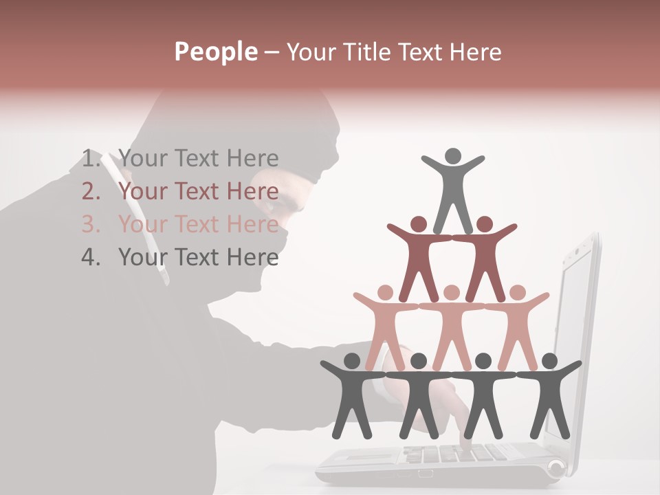 Digital Hacking Safety PowerPoint Template