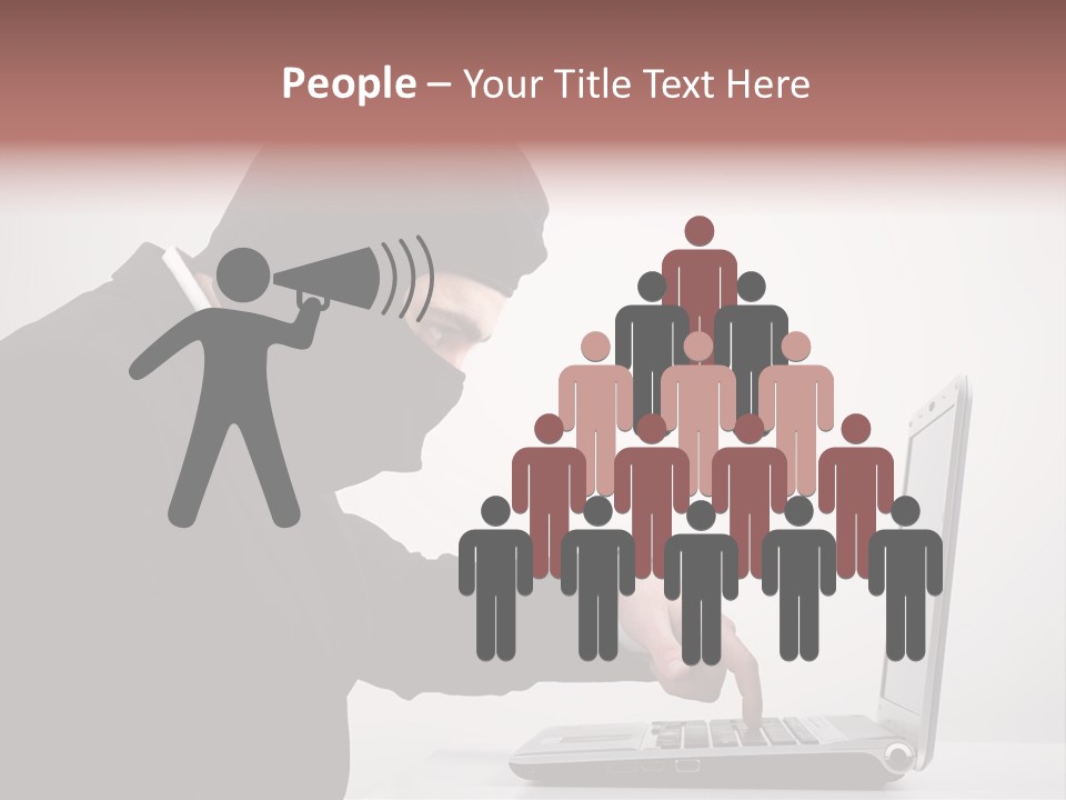 Digital Hacking Safety PowerPoint Template