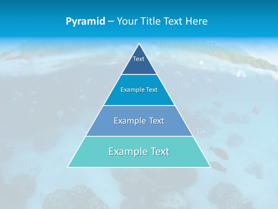 Snorkeling Split Undersea PowerPoint Template